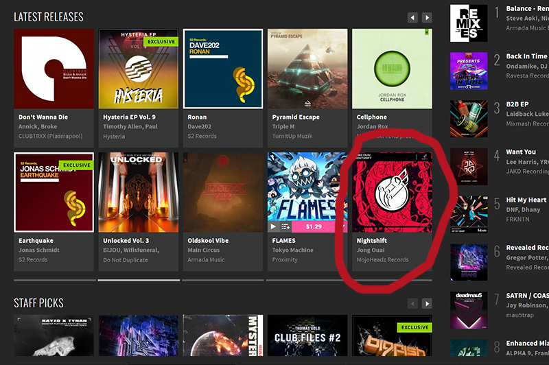 Nightshift by King Jong Ouai - Editor's Choice Beatport! | MojoHeadz Records | We don't fake it - we make it!