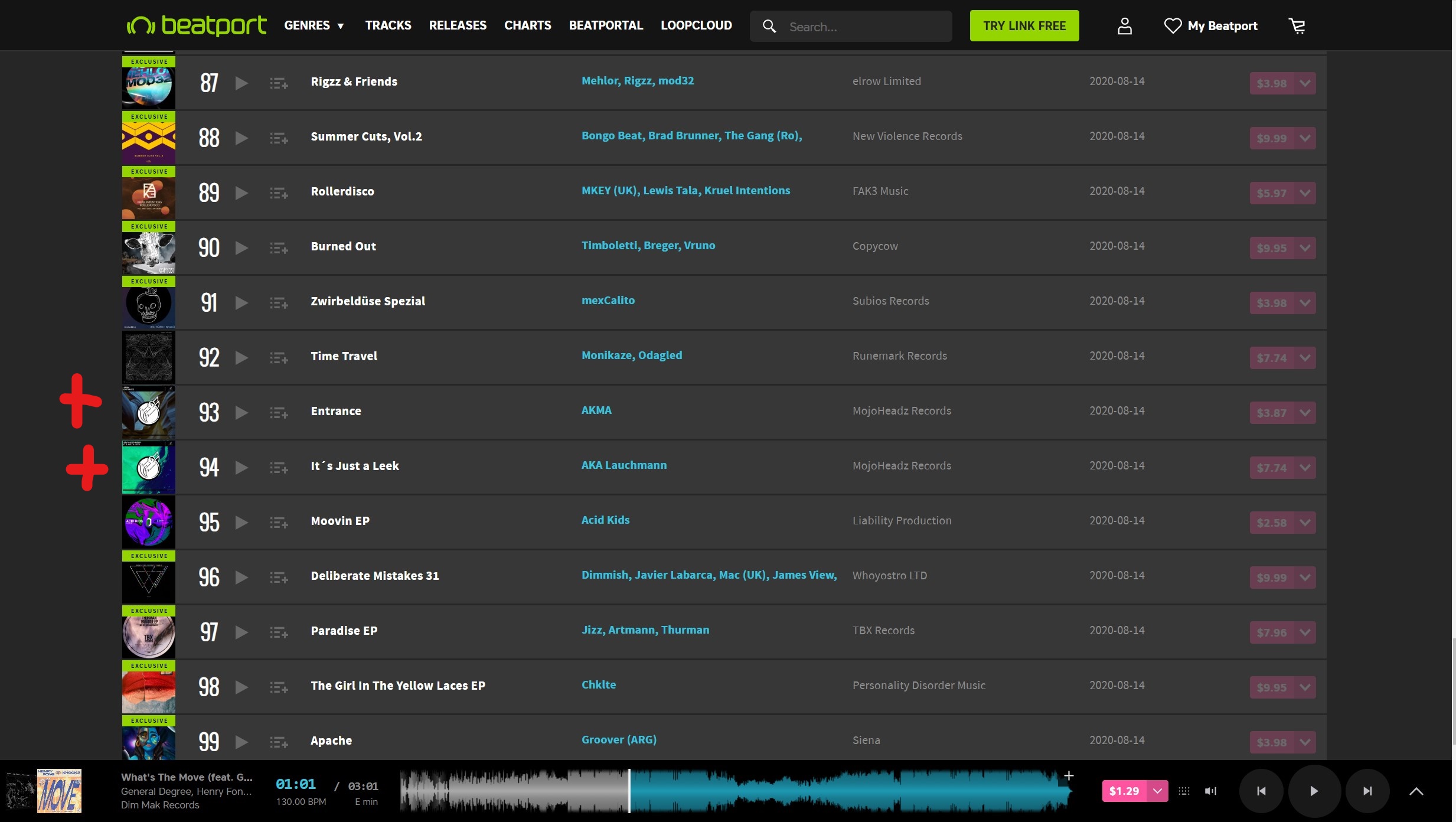 AKA Lauchmann &  AkMa in Beatport's top 100! | MojoHeadz Records | We don't fake it - we make it!